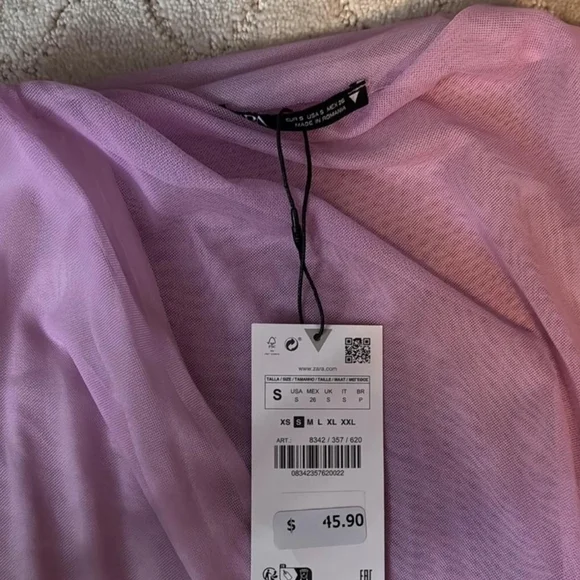 Zara Pink Sleeveless Dress - Picture 2 of 2